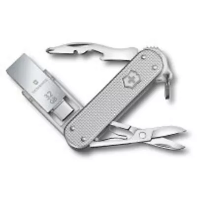 VICTORINOX USB Memory 32GB Multi -tool Jet Setter@Work Alox 32GB USB3.1 NEW F/S • $93