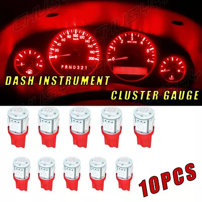 NEW Dash Instrument Cluster Gauge RED LIGHTS KIT For  1988-1991 Honda Civic 4th • $9.99