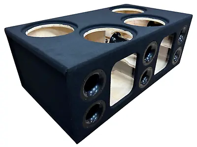 Custom Ported Sub Enclosure Box For 4 12  Skar Audio EVL-12 EVL Subs ~ BIRCH ~ • $589.95
