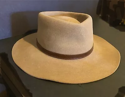 Akubra Genuine Australian Hat Size 59 Felt Made In Australia  • $75