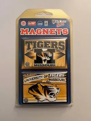 University Of Missouri Tigers 2-magnet Set New In Package Wincraft • $5.50