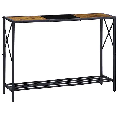 Narrow Console Table 42  Behind Couch Table Small Entryway Table Industrial • $39.58