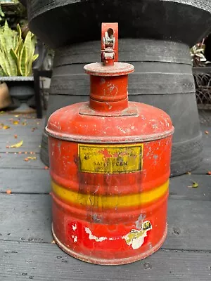 VTG Eagle Galvanized Gas Can  Red Eagle Can • $25