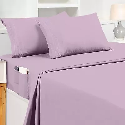 Bed Linen Set Microfiber 4 Pieces Bed Sheets With Deep Pockets Utopia Bedding • $23.92