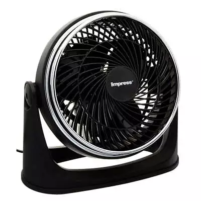 Impress 9 Inch Ultra Velocity Fan In Black.. • $29.06