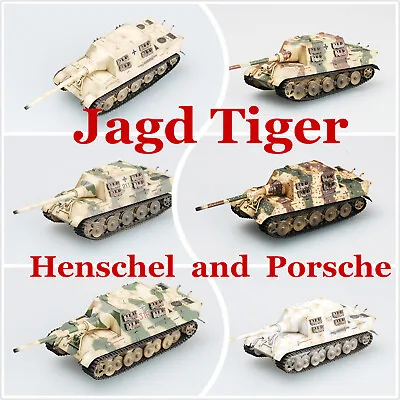 $18.39 • Buy Easy Model 1/72 German Jagd Tiger Tank Plastic Model All Of Easy Model