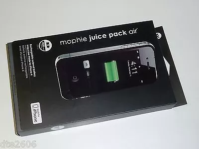 New  Mophie Juice Pack Air Iphone 4 Extended Rechargeable External Battery • $75