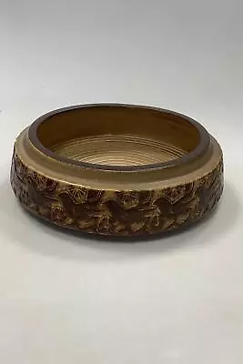 Michael Andersen Stoneware Bowl With Birds By Marianne Starck No. 6430 • $132