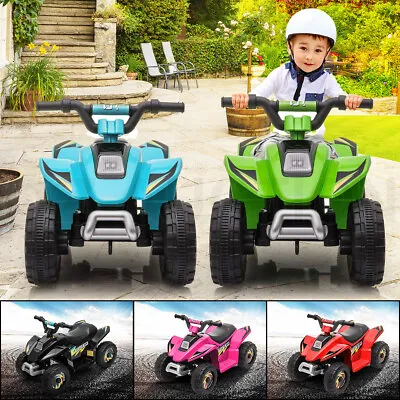Kids Electric Ride On ATV Quad Bike 4 Wheeler Toy Car Rechargeable Battery 6V • $89.95