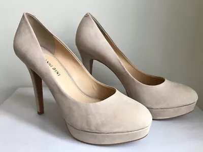 Beautiful New Suede Leather Gianni Bini Pumps 5 Inch Stiletto Heels MSRP: $89 • $39