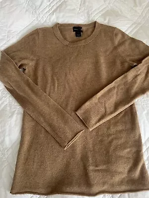 J. Crew Collection Womens Italian Cashmere Sz.S  Sweater Tan • $12.75