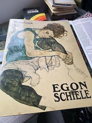 Egon Schiele Poster Book  **includes Six Posters** • £5