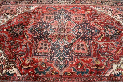 $1588 • Buy 6'4 X 9'8 Vintage Caucasian Heris Tribal Oriental Handmade Wool Area Rug 6 X 10