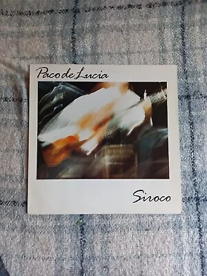 Siroco. Paco De Lucia. Vinyl LP. Mercury 830 913-1. 1987. • £9