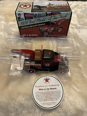 TEXACO 1928 FORD MODEL A WRECKER TOW TRUCK REGULAR EDITION - 2017 #34 In Series • $32