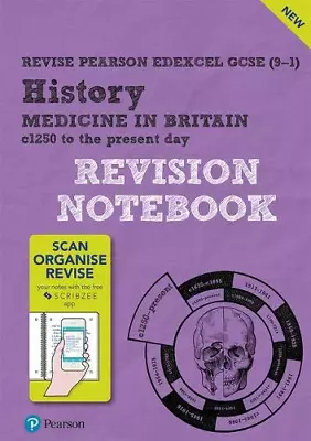 Revise Edexcel GCSE (9-1) History Medicine In Britain Revision Notebook: Includi • £3.20