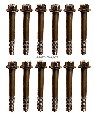 12Pcs Original Exhaust Manifold Bolts 3944593 For Cummins Dodge Ram 5.9 6.7L • $59.70