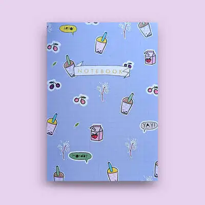 $15 • Buy A5 Bullet Dot Journal Notebook 40 Pages - Bubble Tea