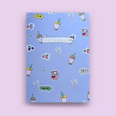 $15 • Buy A5 Bullet Dot Journal Notebook 40 Pages - Bubble Tea