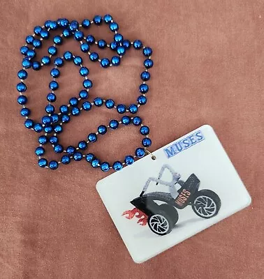 New Orleans Mardi Gras 2023 Krewe Of Muses Motorcycle Shoe Magnet Bead • $5.99