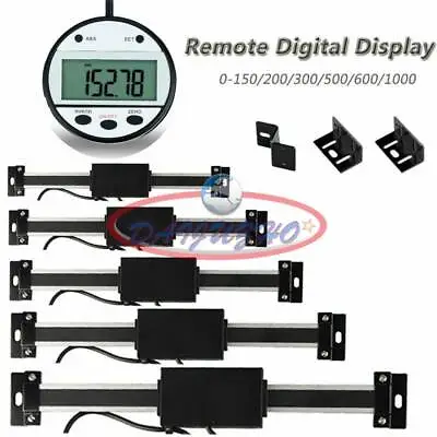 Magnet Digital Readout LCD Display Remote Linear Scale External DRO Mill Lathe • $49.88
