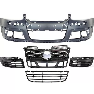 Bumper Cover Fascia Front For VW Volkswagen Jetta 2005-2010 • $190.65