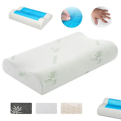 Contour Memory Foam Bed Pillow For Neck Pain Relief Side Back Stomach Sleepers • $17.85