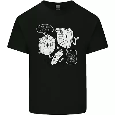 Storage Father Flash Drive CD ROM Floppy Mens Cotton T-Shirt Tee Top • $11.05