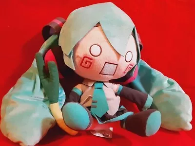 Plush Toy Hatsune Miku Hachune Miku SEGA Jumbo Fluffy Vocaloid 30cm • $119.19