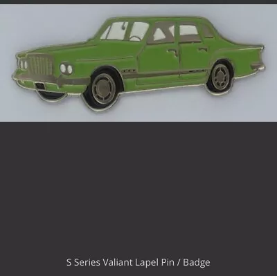 Brand New Metal Hat/Lapel Badge - Valiant S Series Metal Badge/Lapel Pin- Green • $9