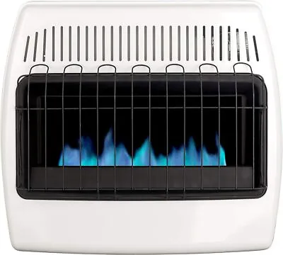 Dyna-Glo 30000 BTU Liquid Propane Blue Flame Vent Free Wall Heater White • $191.66