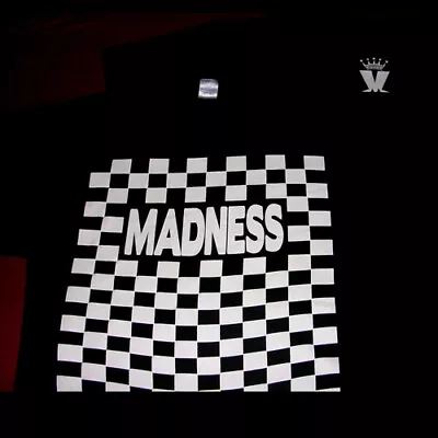 Madness - Size Medium - Black Two Tone T Shirt From 2008 - Mint Kix79 • £19.99