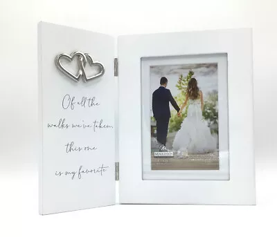 Malden 4x6 Wedding Frame - Of All The Walks We’ve Taken This One Is My • $15.99