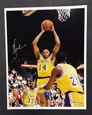 Sam Perkins Signed 8X10 Photo Lakers Champions Uda Holo Coa Rare Autograph • $69.99