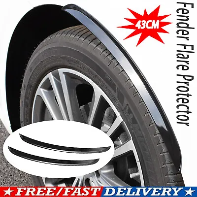 2x Universal Car Wide Fender Flares Wheel Arch Extensions Protector Trim Cover • $12.69