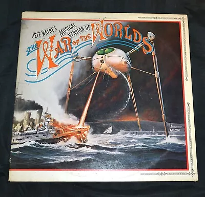 Vinyl 12 Inch Record Album Soundtrack Movie War Of The Worlds Jeff Wayne's 1978 • £15