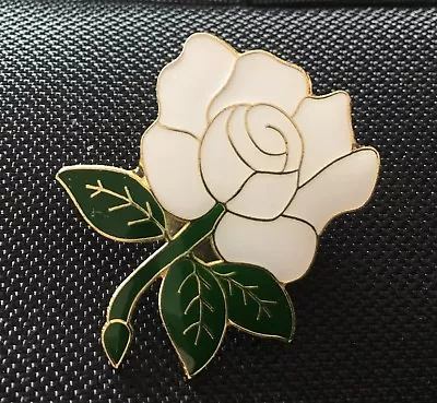 Yorkshire Rose Enamel Pin Badge Gift War Of The Roses Bigger Than Others • £3.29