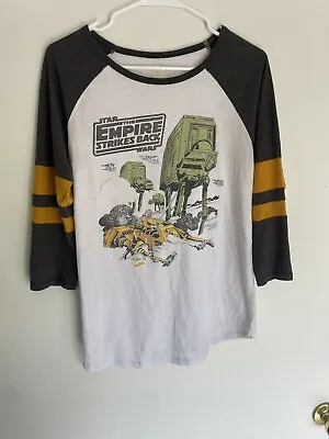 $17.50 • Buy VINTAGE STYLE STAR WARS THE EMPIRE STRIKES BACK T-shirt XL Disney Licensed Shirt
