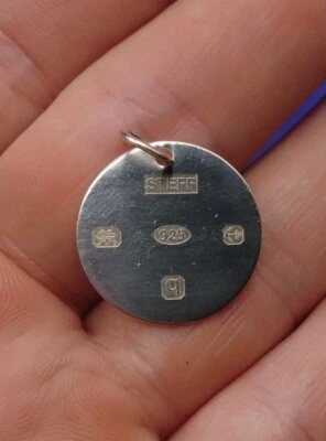 £33 • Buy 2015 English Sterling Silver Ingot Style Hallmarked Pendant. 🇬🇧 STEFF. 