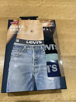 Levi's® Boxer Shorts 3 Pack Size Small • £16.99