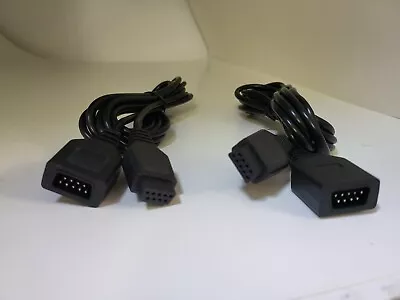 TWO NEW 9 Foot Extension Cables For Commodore 64 C64 Controller Joystick New 9FT • $31.80