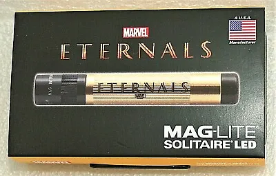 Marvel Comic Solitaire Eternal MagLite Mini LED Flashlight New MIB W/Case Pocket • $19.99