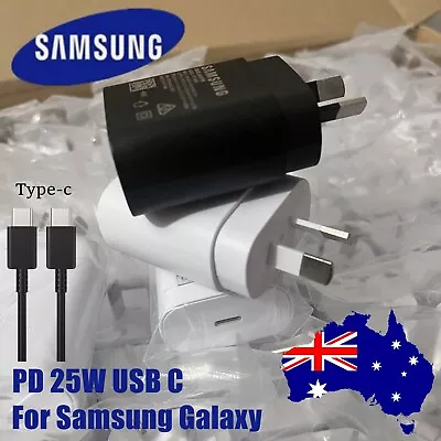 Genuine Original 25W Super FAST Wall Charger For Samsung Note S8/10/S20/S21+/S22 • $9.17