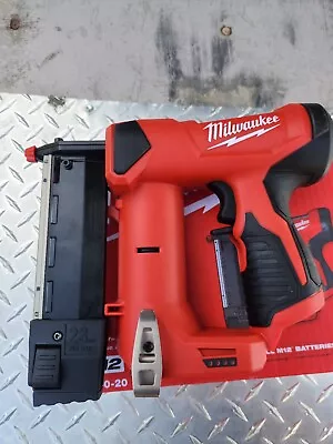 Milwaukee Fuel Brushless 2540-20 M12 23 Gauge Cordless Pin Nailer (Tool Only) • $174