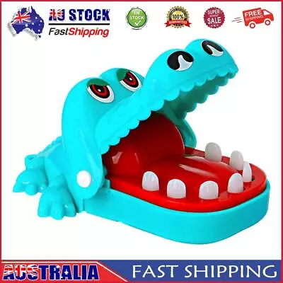 Crocodile Teeth Toys Alligator Family Party Toy Creative For Kids (Blue) AU • $8.59