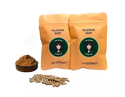 Valerian Root Extract - Valerina Officinalis - 500mg Capsules - X10 Extract • £10