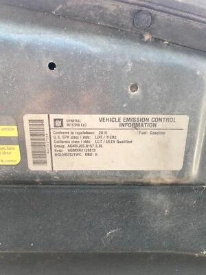 $1250 • Buy 2010 Chevrolet Equinox Allure LaCrosse GMC Terrain 3.0L V6 Used Engine Motor