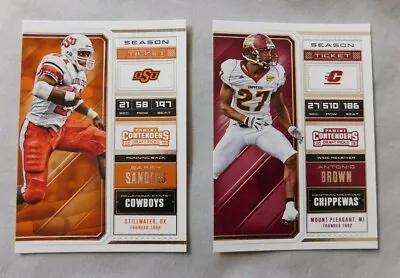 2018 Panini Contenders Draft Picks Football Card Pick One • $1