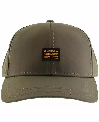 G-Star RAW Originals Baseball Cap Obaruh Cotton Twill Forest Night HAT GREEN • £19.99