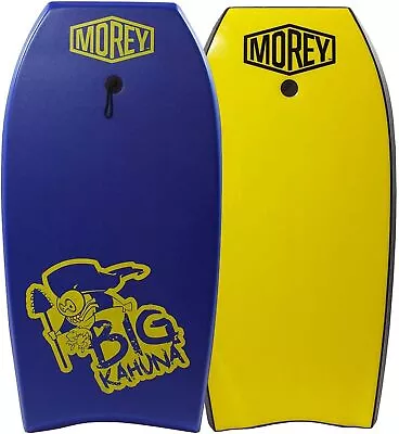 Morey Big Kahuna 45  Bodyboard With Coiled Leash Blue • $95.99